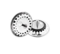 Panier Pour Bonde D'évier de Cuisine 80 mm, Qiwenr Crépine Universelle Acier Inoxydable, Bouchon D'évier de Cuisine, Corrosion Filtre Evier Cuisine, Bouchon Evier Cuisineconvient à Tous Types D'éviers