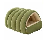 Panier pour Chat Douillet, Niche Lavable et Doudou pour Chats d'Intérieur & Petits Chiens, Tente Moelleuse et Chaude avec Coussin Amovible