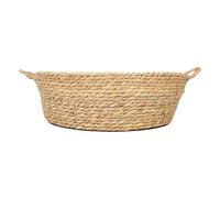 Panier pour chat en zostère et coussin Duvoplus Laguna Beige 44x44x14 cm