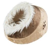 Panier pour Chat - TRIXIE - Minou - Beige - Rond - Lavable à la main