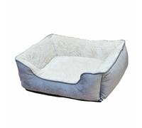 Panier pour chien carré Nobby Pet Classic Tofa Gris 70x60x20 cm