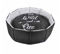 Panier pour Chien & Chat "Wording" 48cm Noir