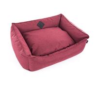 Panier pour chien croisette Martin Sellier Domino Rouge 60 cm