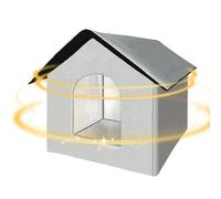 Panier pour Chien De Petite Taille | Maison pour Animaux Domestiques Imperméable Et Fermée | Grotte pour Chats Extérieure Résistante à l'hiver - pour Un Sommeil Apaisant des Chatons Chiots Et Animaux