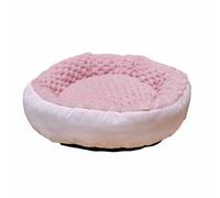 Panier pour chien donut Nobby Pet Classic Diamond Rose Ø 60x18 cm