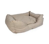 Panier pour chien Duvoplus Textura Eco Blanc 120x80x30 cm