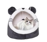 Panier pour chien en forme de grotte en tissu lavable pour animaux de compagnie, lit éthique pour animaux de compagnie, confortable et chaud pour chats d'intérieur, petits chiens et chiots