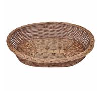 Panier pour chien en osier naturel, 90 cm, vidaXL