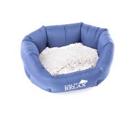 Panier pour chien et chat confort Martin Sellier Igloo Bleu 55 cm
