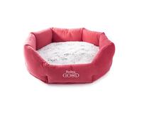 Panier pour chien et chat confort Martin Sellier Igloo Rouge 55 cm