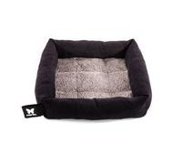 Panier pour chien et chat damier doudouzen Martin Sellier Marron 30 cm