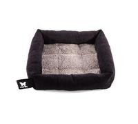 Panier pour chien et chat damier doudouzen Martin Sellier Marron 50 cm