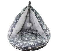 Panier pour chien et chat Nobby Pet Xmas Snow Gris 46x37 cm