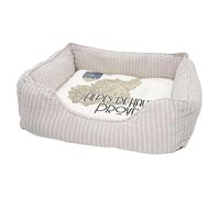 Panier pour Chien et Chat Rembourré - Alpes de Haute Provence 04 Département Carte Ancienne - Lit Confortable avec Coussin Déhoussable et Lavable Couchage Moelleux Imprimé en France Base Antidérapante