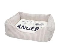 Panier pour Chien et Chat Rembourré - Angers Minimalist Ville France Patrimoine Château - Lit Confortable avec Coussin Déhoussable et Lavable Couchage Moelleux Imprimé en France Base Antidérapante