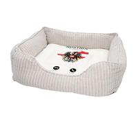 Panier pour Chien et Chat Rembourré - Austria Is Calling Me Flag Vienna Culture - Lit Confortable avec Coussin Déhoussable et Lavable Couchage Moelleux Imprimé en France Base Antidérapante