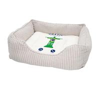 Panier pour Chien et Chat Rembourré - Brazil Is Calling Me Christ the Redeemer Rio Travel - Lit Confortable avec Coussin Déhoussable et Lavable Couchage Moelleux Imprimé en France Base Antidérapante