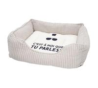 Panier pour Chien et Chat Rembourré - C'est à Moi que tu parles ? Taxi Driver Film - Lit Confortable avec Coussin Déhoussable et Lavable Couchage Moelleux Imprimé en France Base Antidérapante