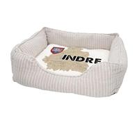 Panier pour Chien et Chat Rembourré - Indre 36 Département Cheateauroux Carte Ancienne Rare - Lit Confortable avec Coussin Déhoussable et Lavable Couchage Moelleux Imprimé en France Base Antidérapante