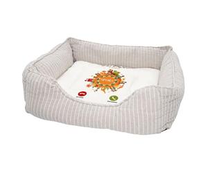 Panier pour Chien et Chat Rembourré - L'Afrique M'Appelle Voyage Passion Culture - Lit Confortable avec Coussin Déhoussable et Lavable Couchage Moelleux Imprimé en France Base Antidérapante