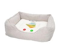Panier pour Chien et Chat Rembourré - L'Algérie M'Appelle Voyage Culture Tourisme - Lit Confortable avec Coussin Déhoussable et Lavable Couchage Moelleux Imprimé en France Base Antidérapante