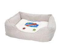 Panier pour Chien et Chat Rembourré - Le Congo RDC M'Appelle Voyage Passion Culture Tourisme - Lit Confortable avec Coussin Déhoussable et Lavable Couchage Moelleux Imprimé en France Base