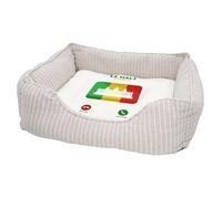 Panier pour Chien et Chat Rembourré - Le Mali M'Appelle Voyage Passion Culture Tourisme - Lit Confortable avec Coussin Déhoussable et Lavable Couchage Moelleux Imprimé en France Base Antidérapante