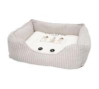 Panier pour Chien et Chat Rembourré - L'Egypte M'Appelle Voyage Pyramides Pharaons - Lit Confortable avec Coussin Déhoussable et Lavable Couchage Moelleux Imprimé en France Base Antidérapante