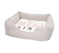 Panier pour Chien et Chat Rembourré - Lima Minimalist Pérou Architecture Ville Voyage - Lit Confortable avec Coussin Déhoussable et Lavable Couchage Moelleux Imprimé en France Base Antidérapante