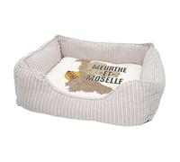 Panier pour Chien et Chat Rembourré - Meurthe et Moselle 54 Département Nancy Carte Ancienne Rare - Lit Confortable avec Coussin Déhoussable Lavable Couchage Moelleux Imprimé en France Base