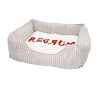 Panier pour Chien et Chat Rembourré - Redrum Halloween Peur Murder Film Horreur - Lit Confortable avec Coussin Déhoussable et Lavable Couchage Moelleux Imprimé en France Base Antidérapante