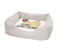 Panier pour Chien et Chat Rembourré - Seine Saint Denis 93 Departement Ile de France Paris - Lit Confortable avec Coussin Déhoussable et Lavable Couchage Moelleux Imprimé en France Base Antidérapante