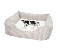 Panier pour Chien et Chat Rembourré - Sneakerhead Vache Chaussure Collage Art Surréalisme - Lit Confortable avec Coussin Déhoussable et Lavable Couchage Moelleux Imprimé en France Base Antidérapante