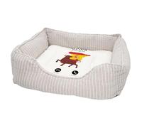 Panier pour Chien et Chat Rembourré - Spain Is Calling Me Taurus Culture Travel - Lit Confortable avec Coussin Déhoussable et Lavable Couchage Moelleux Imprimé en France Base Antidérapante
