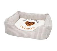 Panier pour Chien et Chat Rembourré - This Girls Loves her Bengals Cat Bengal Cat Tiger Pets - Lit Confortable avec Coussin Déhoussable et Lavable Couchage Moelleux Imprimé en France Base