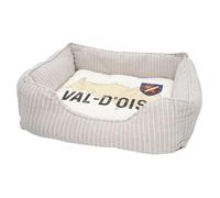 Panier pour Chien et Chat Rembourré - Val d'Oise 95 Departement Pontoise Ile de France - Lit Confortable avec Coussin Déhoussable et Lavable Couchage Moelleux Imprimé en France Base Antidérapante