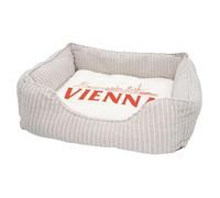 Panier pour Chien et Chat Rembourré - Vienna Minimalist Vienne Voyage Autriche Mozart - Lit Confortable avec Coussin Déhoussable et Lavable Couchage Moelleux Imprimé en France Base Antidérapante