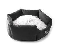 Panier Pour Chien Et Chat Ronde Martin Sellier Igloo 40 Cm Mixte Noir