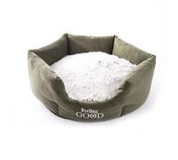 Panier pour chien et chat ronde Martin Sellier Igloo Vert 40 cm