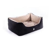 Martin Sellier - Corbeille Domino de 60x45cm - Gris Fuchsia