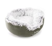 Panier pour chien et chat tout fourrure Martin Sellier Igloo Vert 40 cm