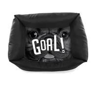 Panier pour chien Martin Sellier Domino Droit But Noir 50 cm