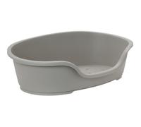 Panier pour chien - MO70GY - Gris - 70 cm - Plastique rigide - Pieds en caoutchouc