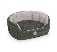 Panier pour Chien - NOBBY - SEOLI - Ovale - Polaire - 45x40x19 cm