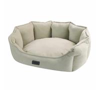 Nobby Lit Confortable Ovale Cordo Beige 86 x 70 x 24 cm