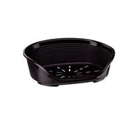 Ferplast Panier-corbeille Siesta Deluxe Taille 8 – 82 x 59,5 x 25 cm – Noir