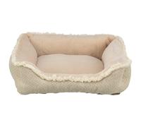Panier pour chien rectangulaire Trixie Boho Beige 60×50 cm