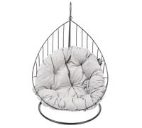 duvoplus, Panier Suspendu Caviar au Design Contemporain 48x40x65cm, Panier Amusant pour Chats ou Chiens de Petite Taille, Panier bancal, Fabriqué en Fil métallique Robuste, avec Coussin Doux