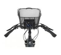 Panier pour guidon de vélo E-Bike PLUS, noir