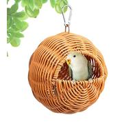 Panier pour habitat décoratif pour nidification des perroquets | pour le sommeil des | pour patio, jardin, cour, maison de campagne, cour, arbres, appartement